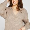 The Knit Edit Gentle Fawn | Napa Pullover Sweater