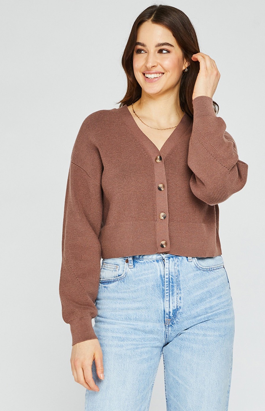 The Knit Edit Gentle Fawn | Orville Cardigan