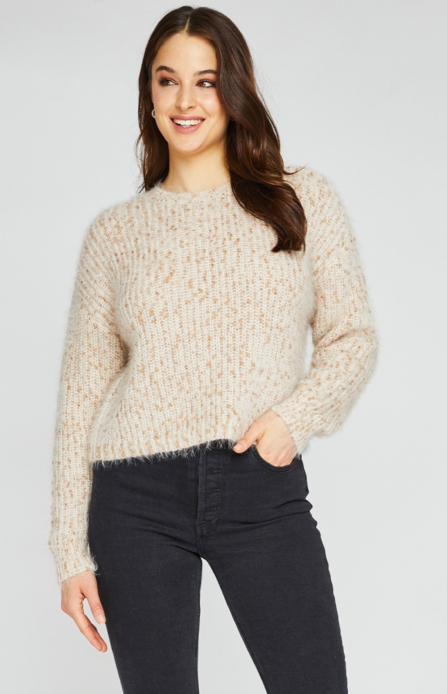 The Knit Edit Gentle Fawn | Marie Pullover Sweater