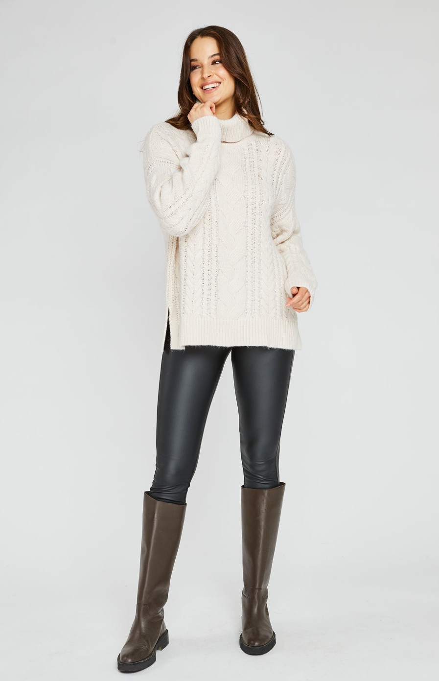 The Knit Edit Gentle Fawn | Marnie Pullover Sweater