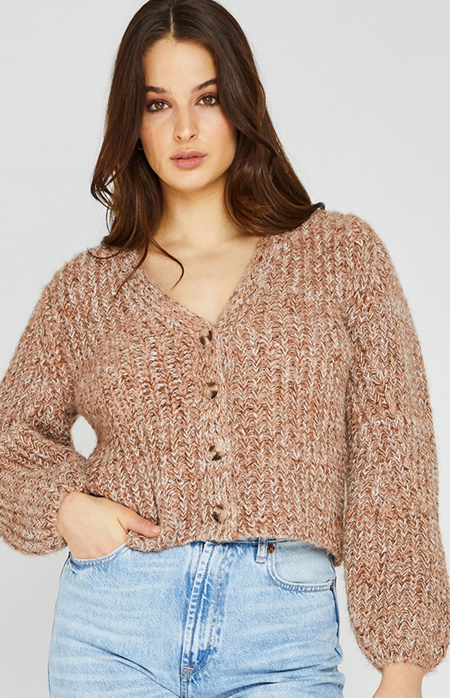 The Knit Edit Gentle Fawn | Mason Cardigan