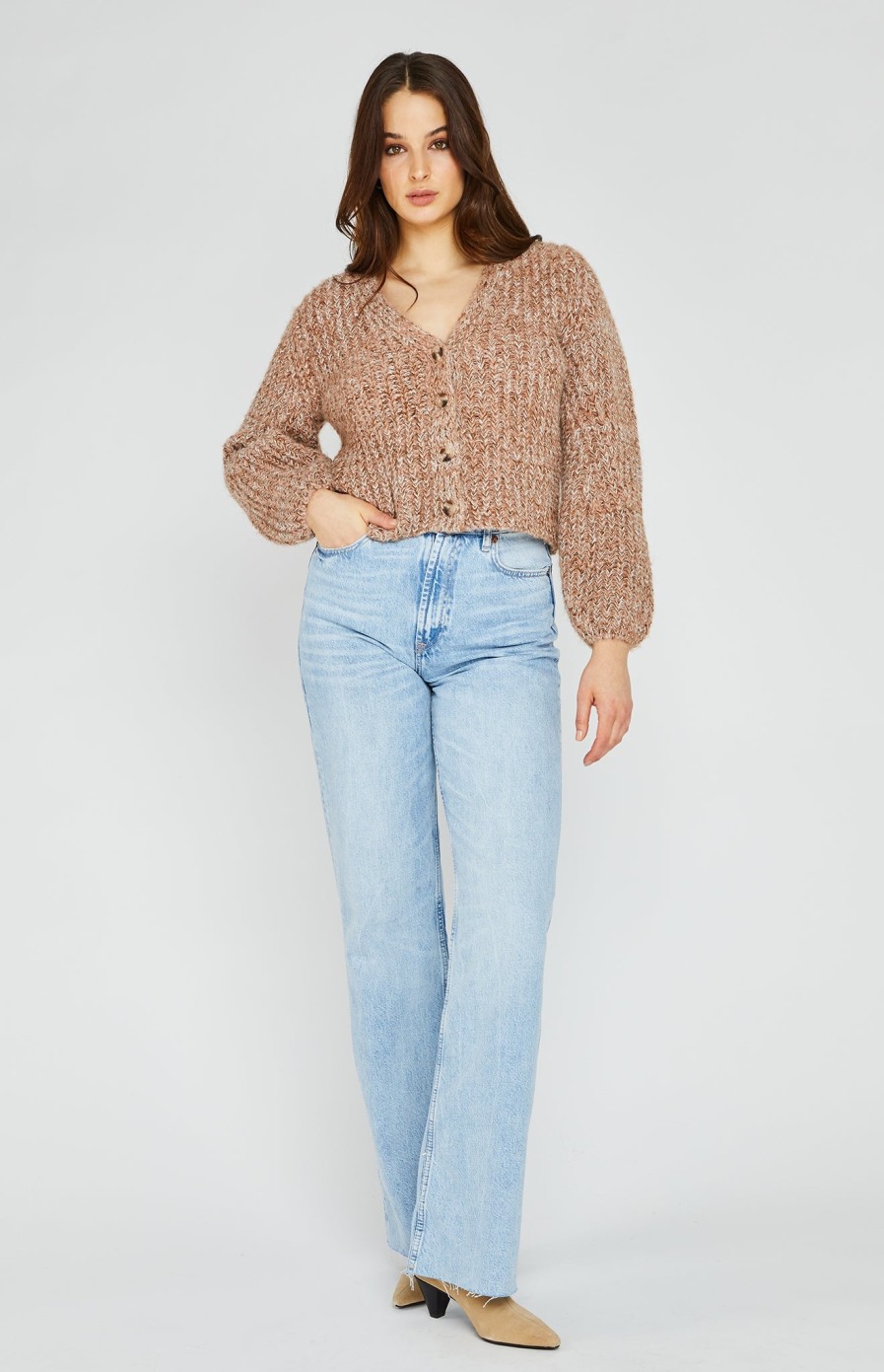 The Knit Edit Gentle Fawn | Mason Cardigan