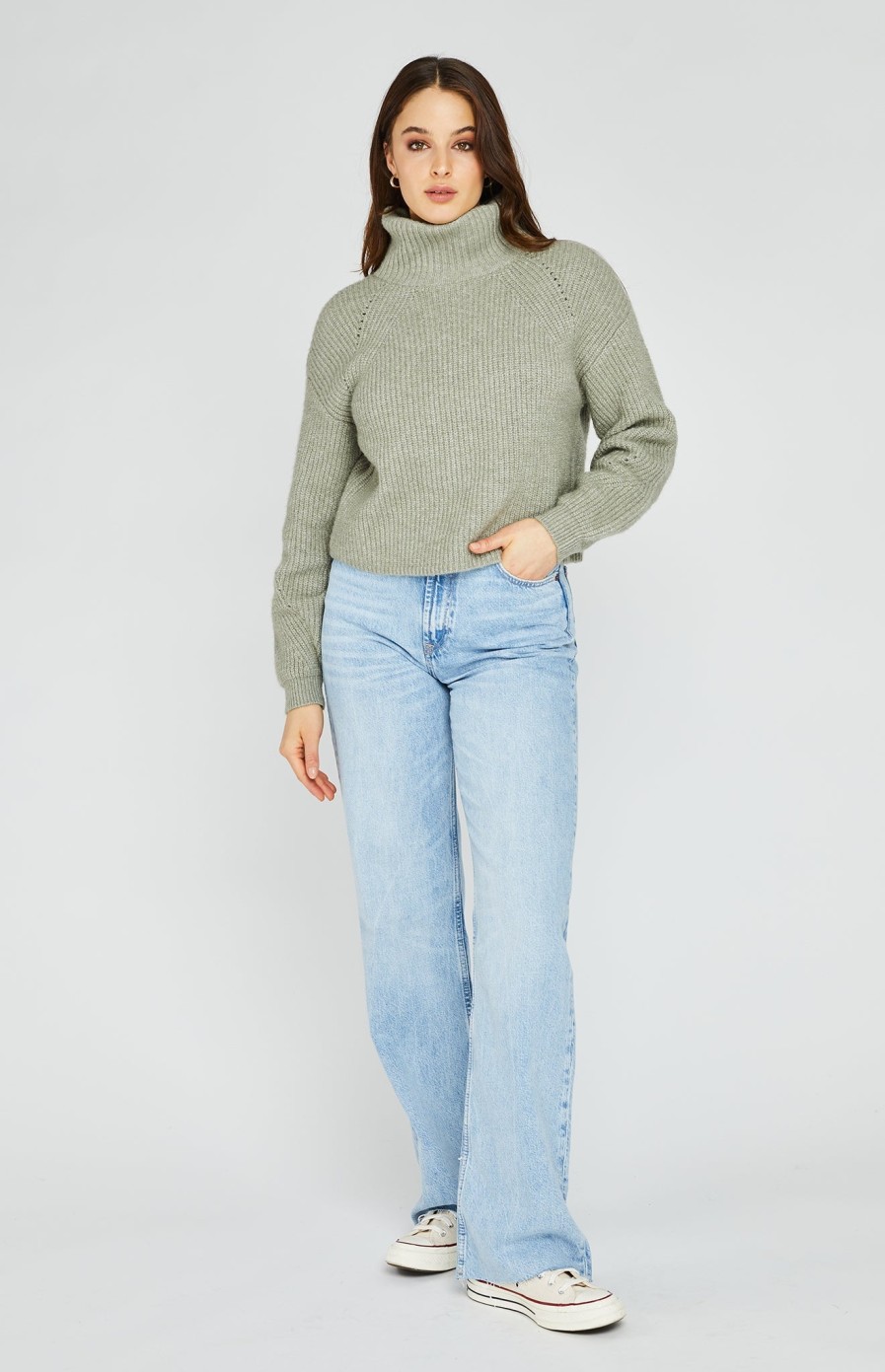 The Knit Edit Gentle Fawn | Turner Pullover Sweater