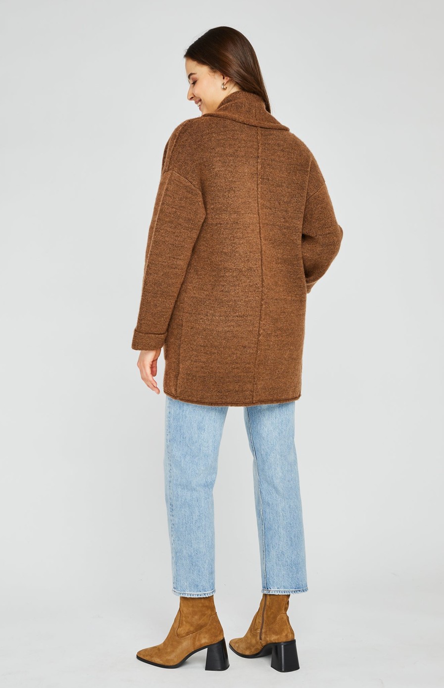 The Knit Edit Gentle Fawn | Adaline Cardigan